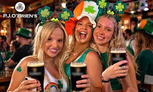 St Patrick's Day at P.J. O'Brien's