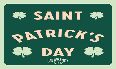 St Patricks Day at Brewmanity