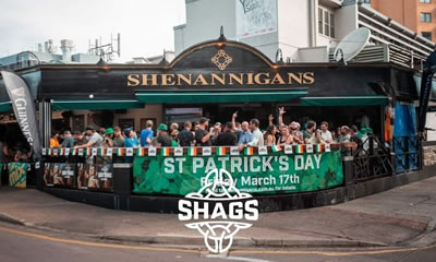 St Patrick's Day at Shenannigans