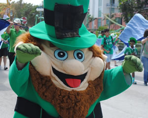 St Patrick's  Day in Perth